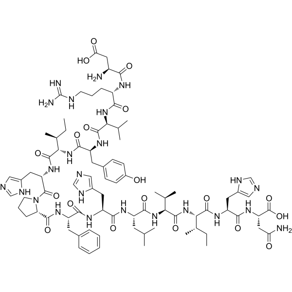 Angiotensinogen (1-14), human 104180-23-6